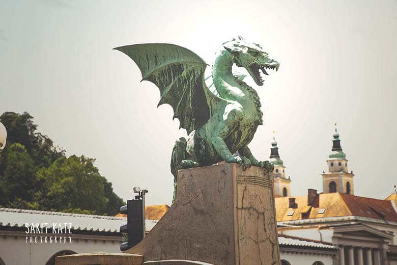 פסל בלובליאנה, עיר הבירה של סלובניה