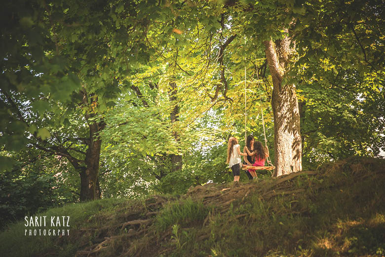 ילדות ביער ליד לובליאנה, עיר הבירה של סלובניה